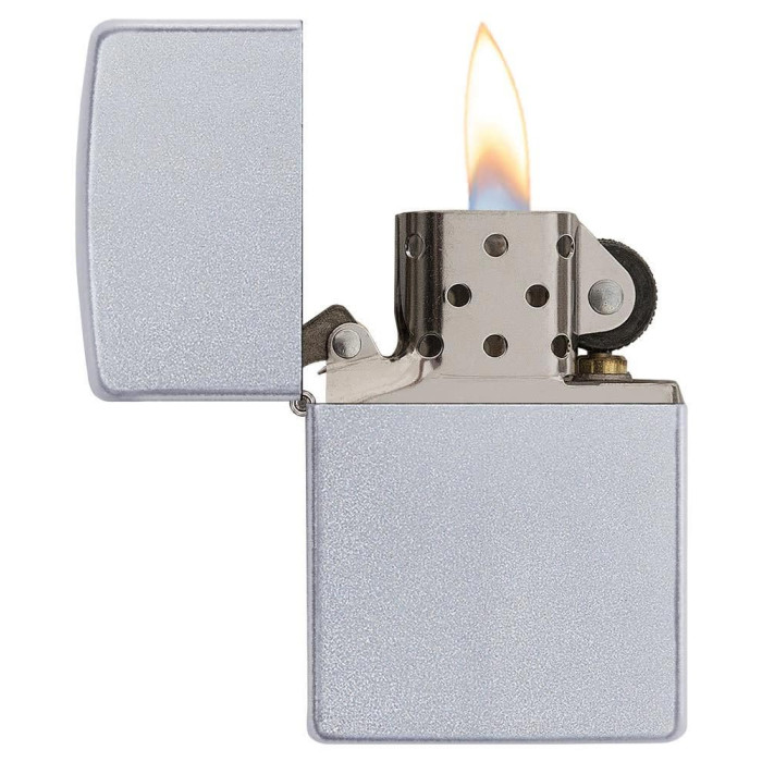 Запальничка Zippo 205 Reg Satin Chrome