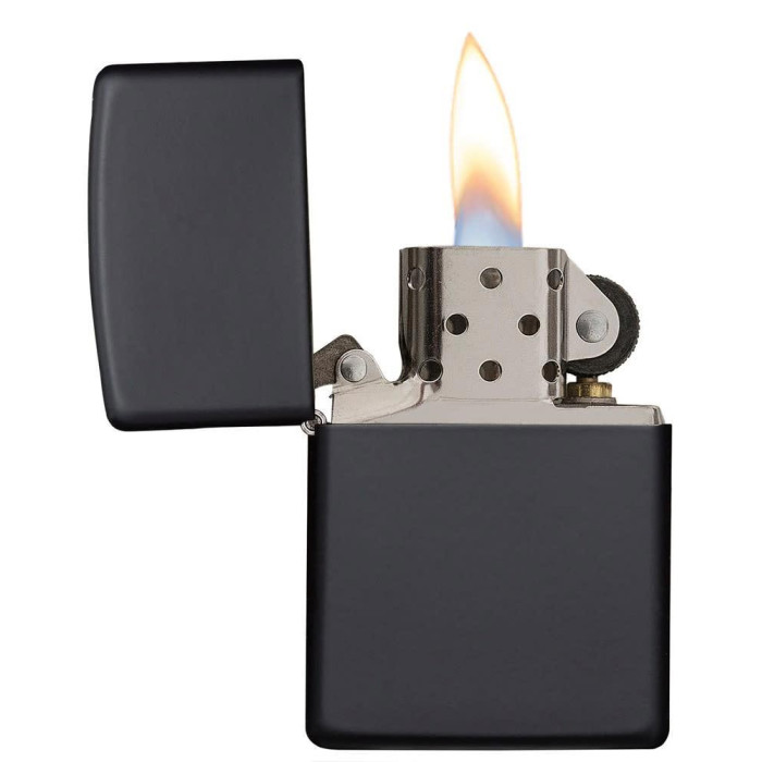 Запальничка Zippo 218 Regular Black Matte