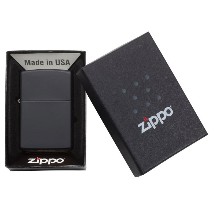 Запальничка Zippo 218 Regular Black Matte