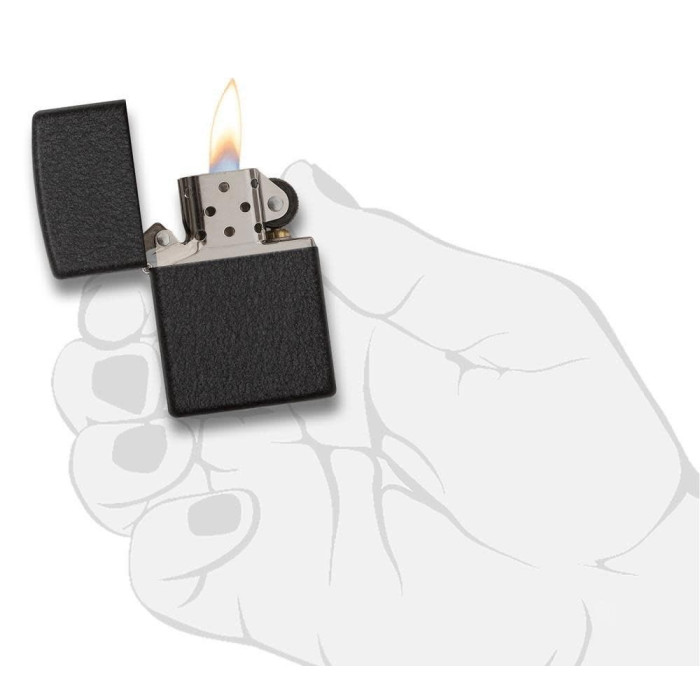 Запальничка Zippo 236 Reg Black Crackle