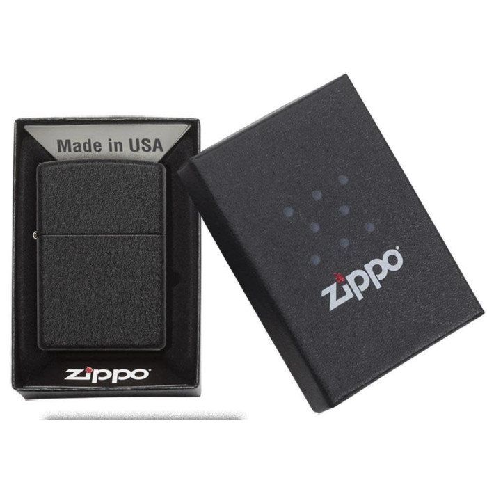 Запальничка Zippo 236 Reg Black Crackle